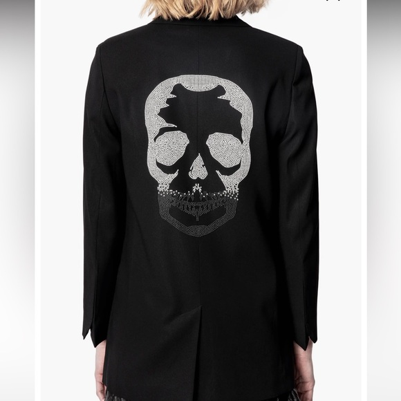 NWT Zadig and Voltaire skull blazer - Picture 1 of 9